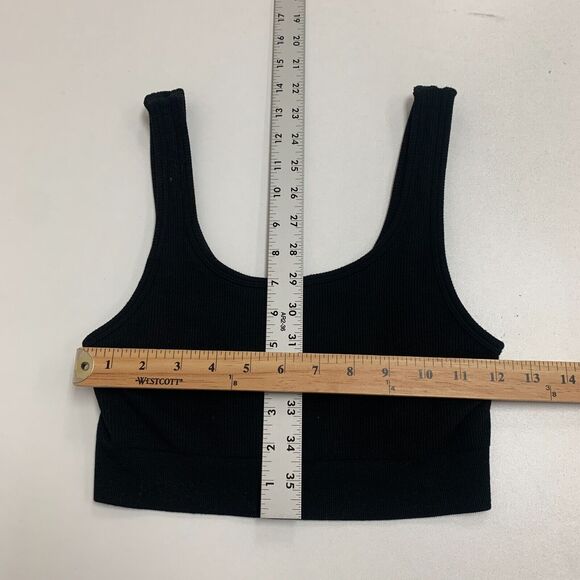 Fabletics Yolanda Cloudrib Bralette Women S 6 Wide Strap Seamless Low Impact Bra - Picture 7 of 11